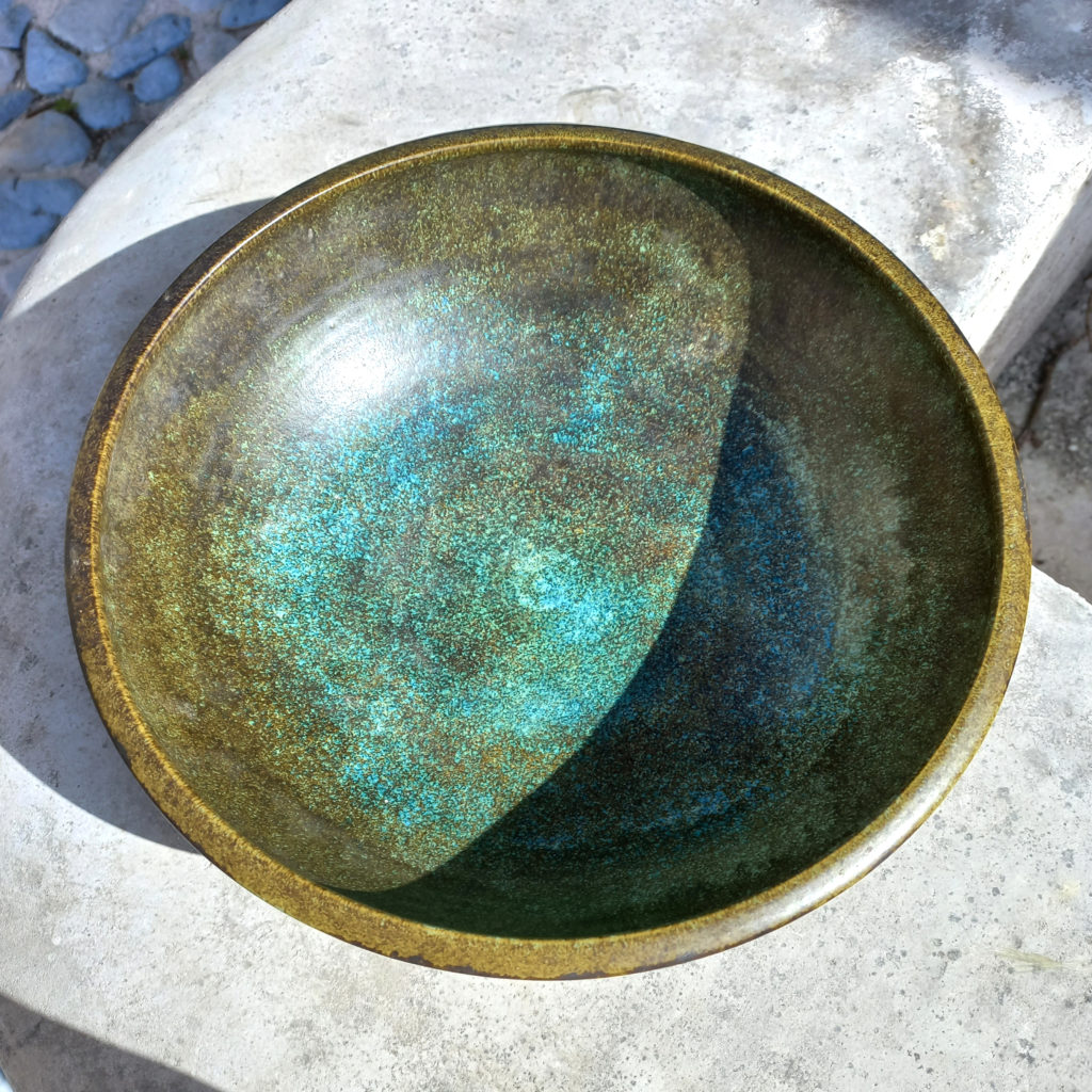Coupe en céramique par Jacques Serre. (1934-2016) sur Circa51
