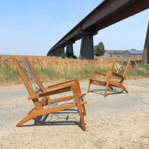 Paire de fauteuils FS105 par Pierre Guariche sur Circa51
