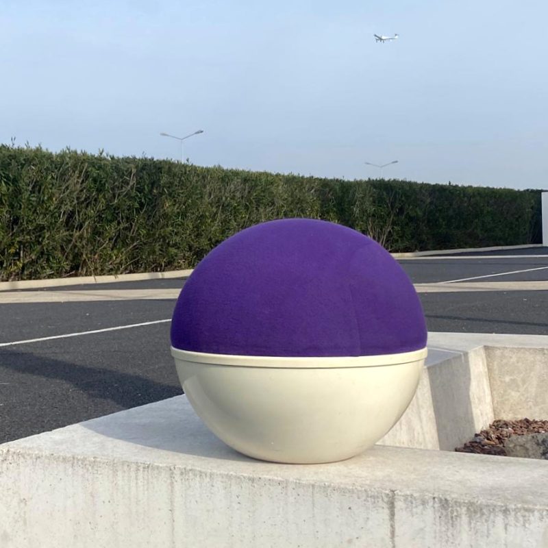 Pouf Boule par RezaÏ sur Circa51