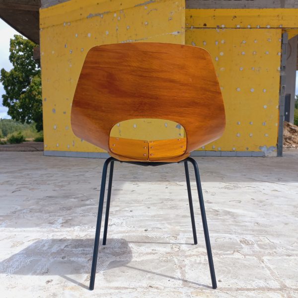 Chaise Tonneau par Pierre Guariche sur Circa51