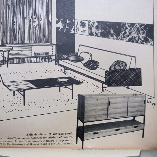 Table basse de André Simard sur Circa 51
