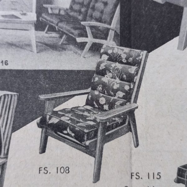 Fauteuil FS108 de Pierre Guariche sur Circa51